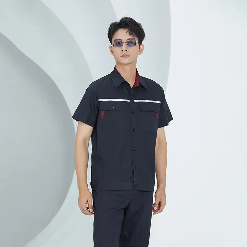 145 GSM Cotton Short-Sleeve Workwear Set