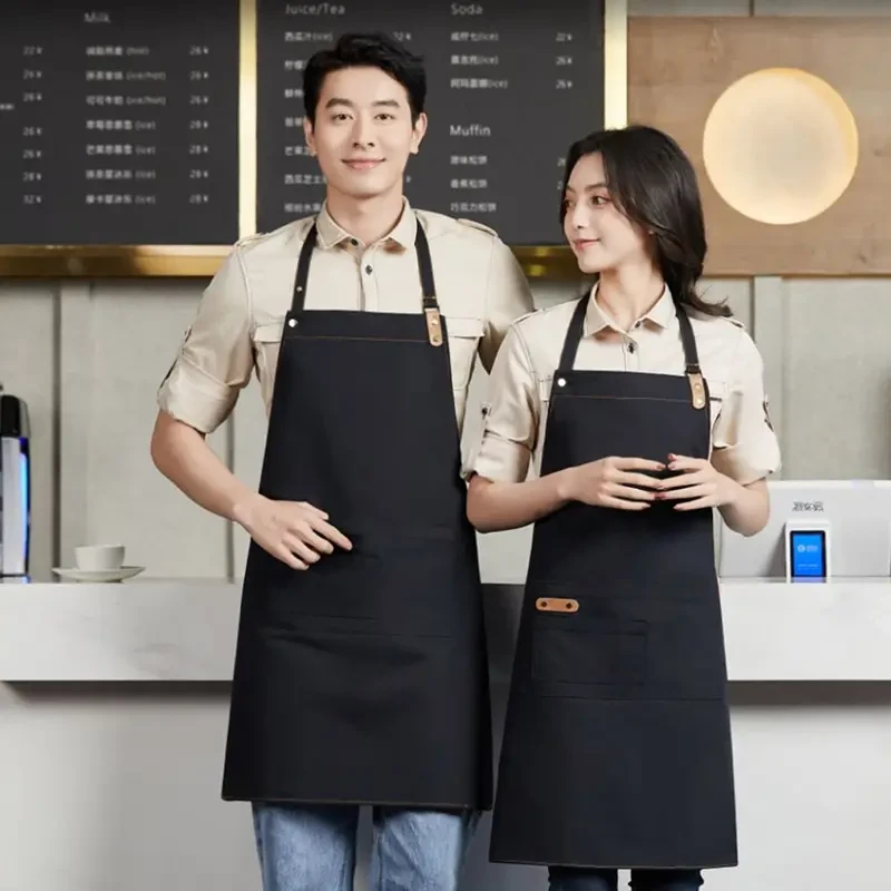 390 GSM Heavy-Duty Bib Apron