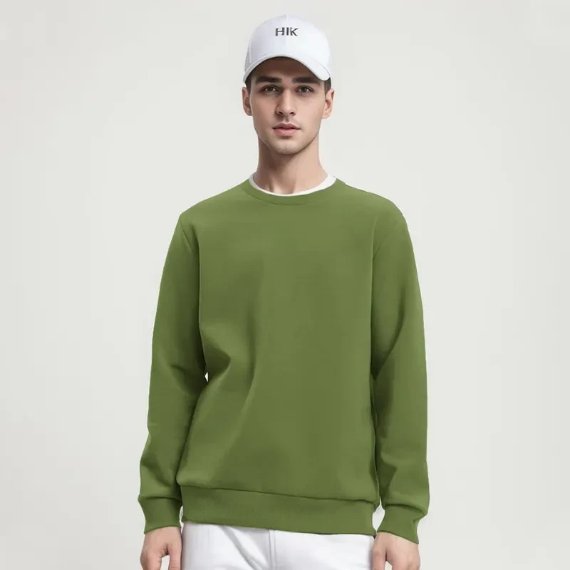 AG300 Solid Crew Neck Sweatshirt